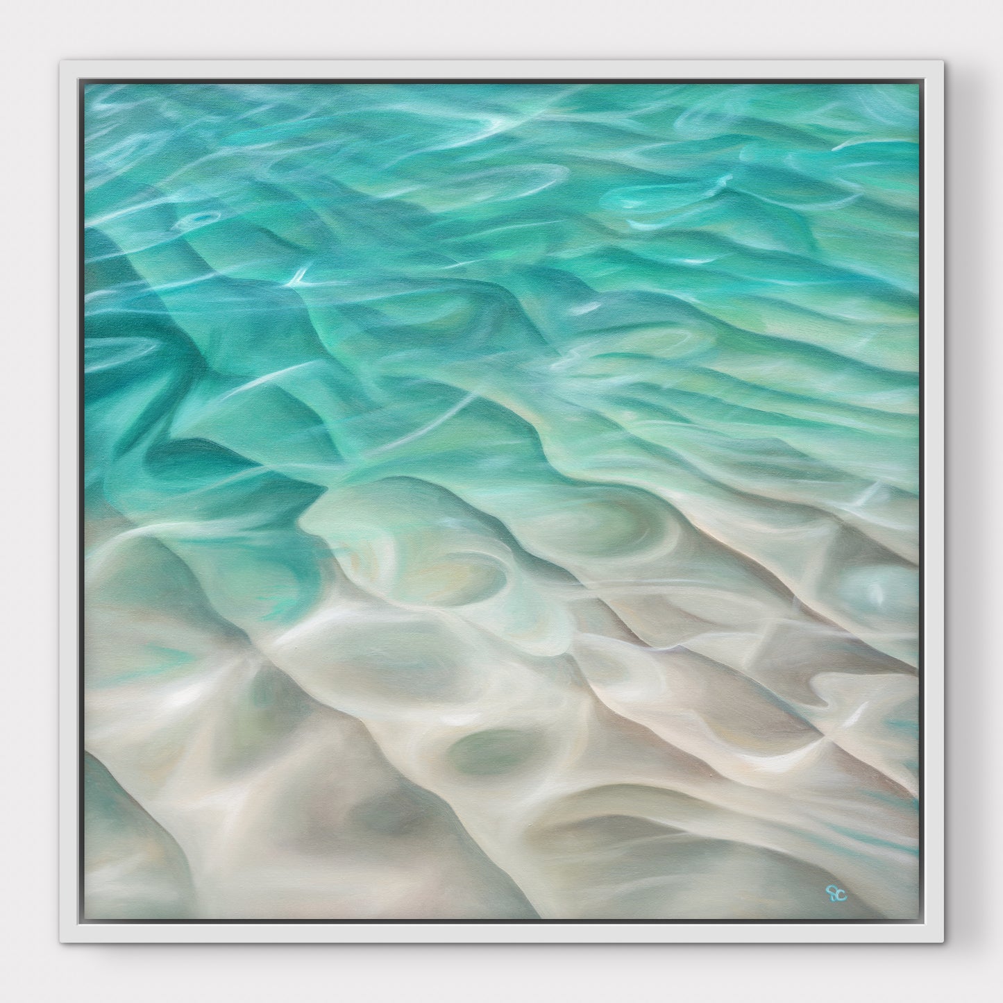 "Drift into Calm" Canvas Print