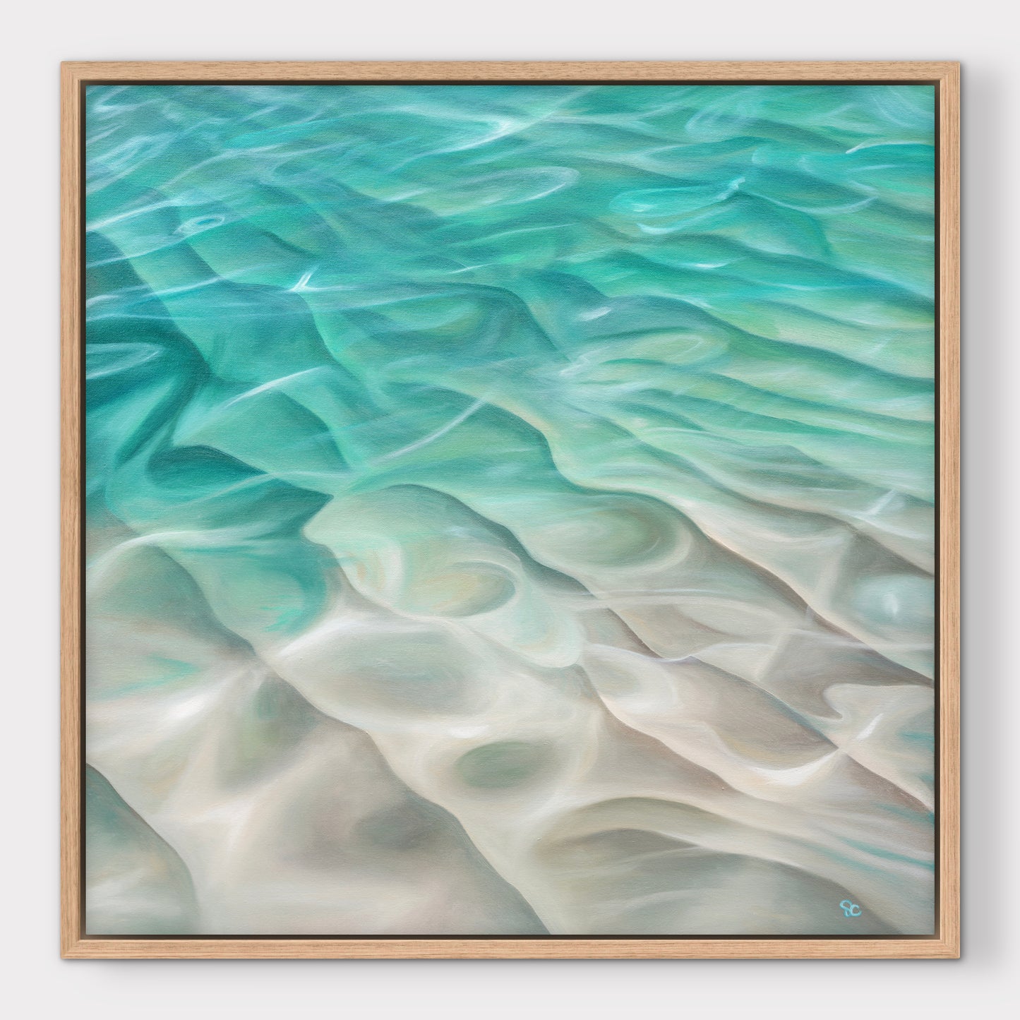 "Drift into Calm" Canvas Print