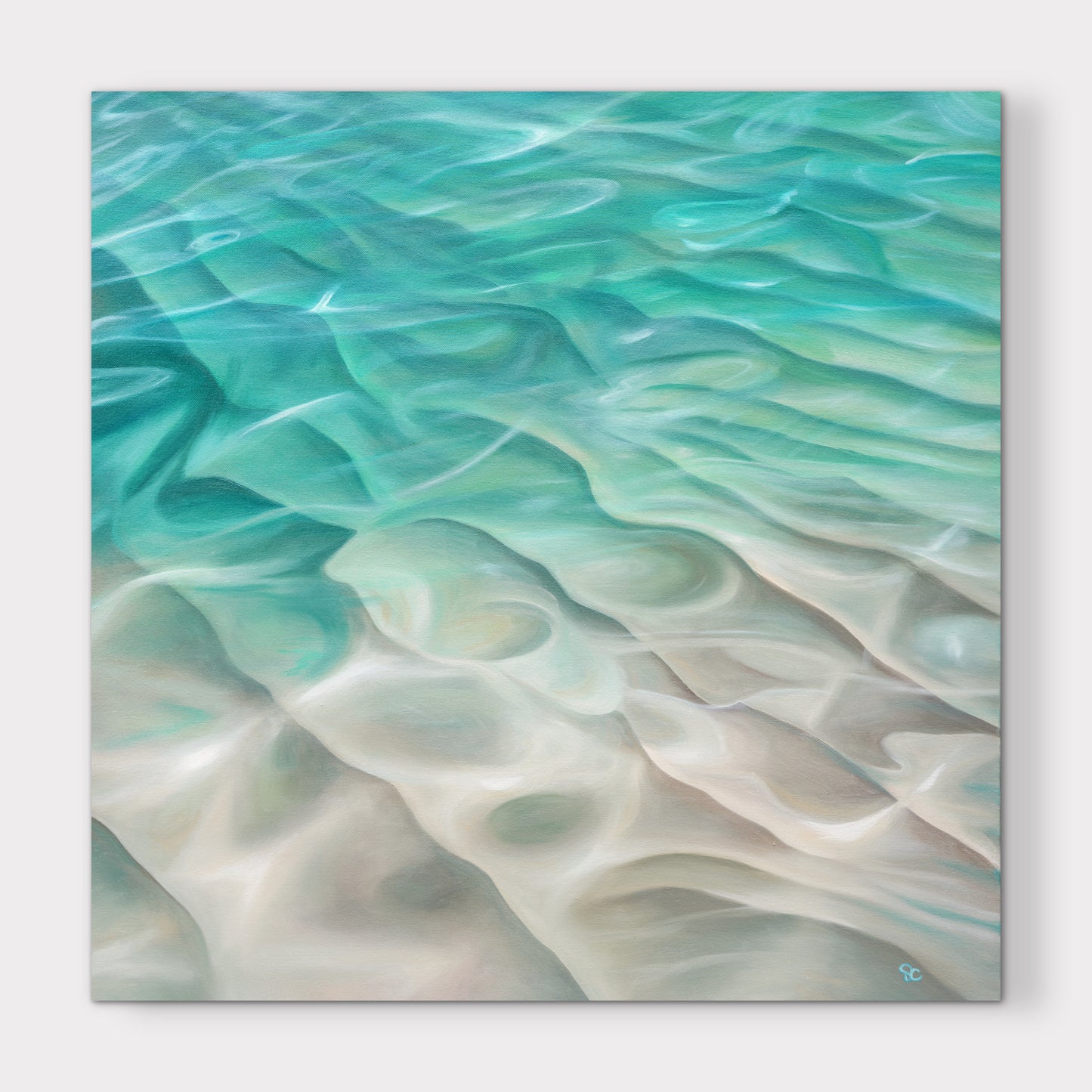 "Drift into Calm" Canvas Print