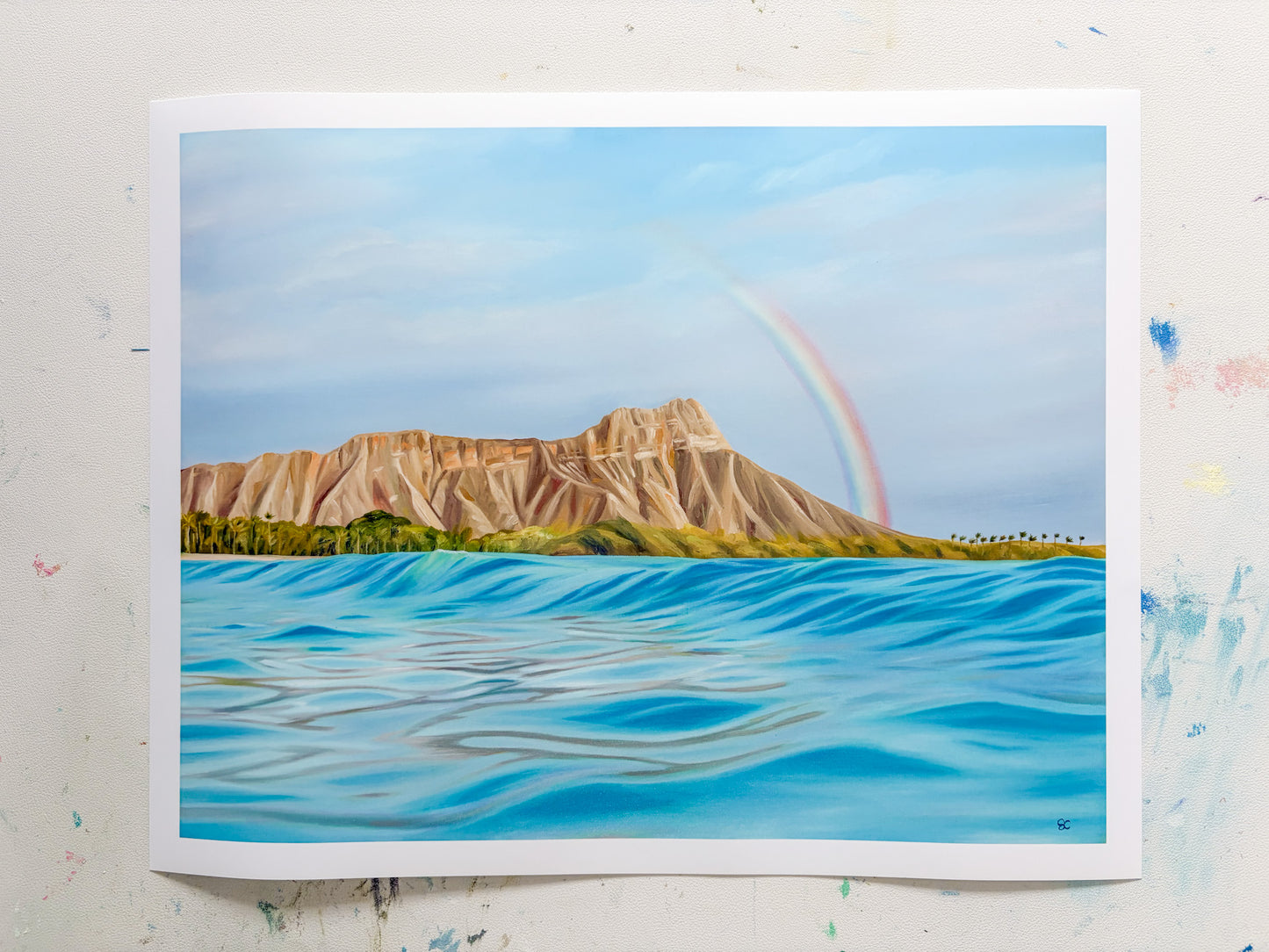 "Live Aloha" 10"x13" sample satin paper print (Copy)