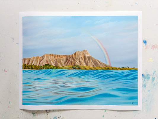 "Live Aloha" 10"x13" sample satin paper print (Copy)