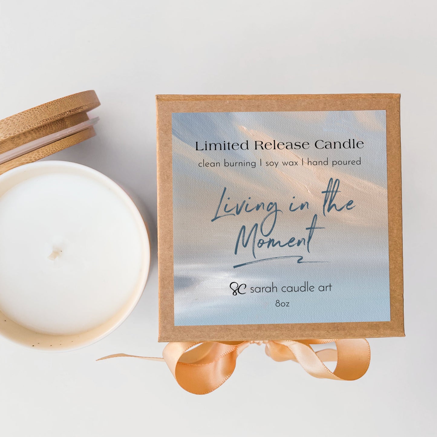 Limited Release Soy Candle: Living in the Moment