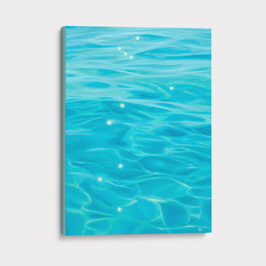 IMPERFECT* "Ocean's Shimmer" Canvas Print - 12"x16"