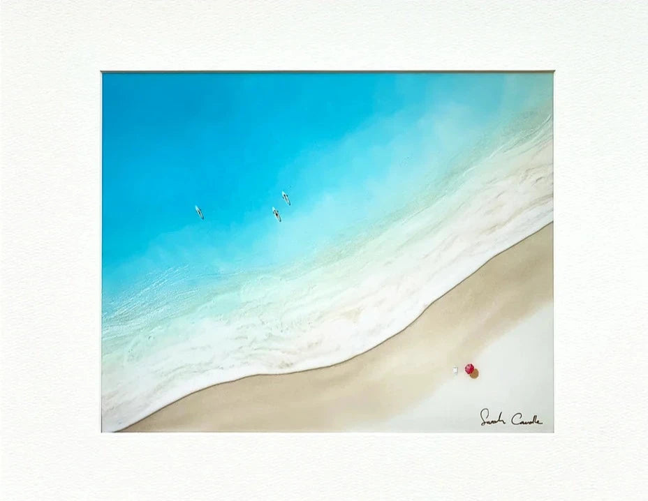 Olu'Olu Matted Print – Sarah Caudle Art