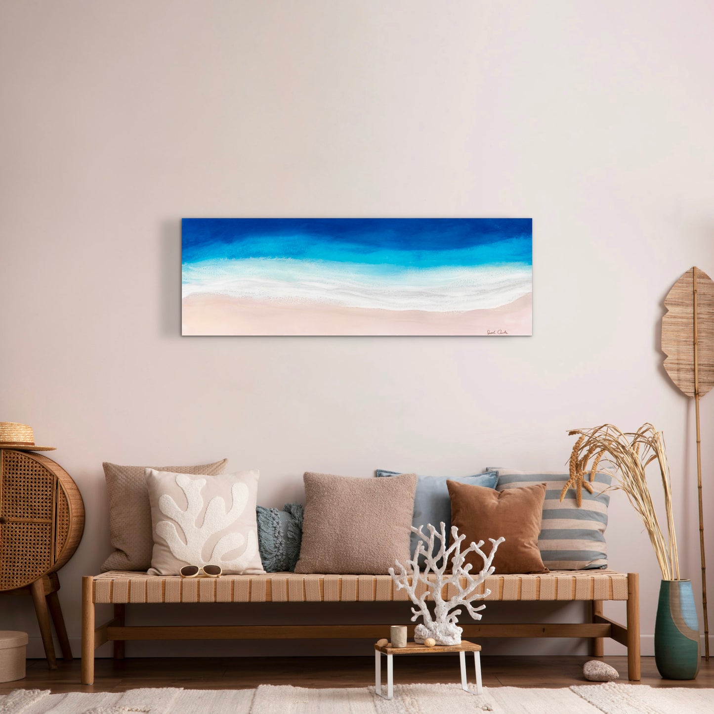 "Royal Waves" Acrylic Print