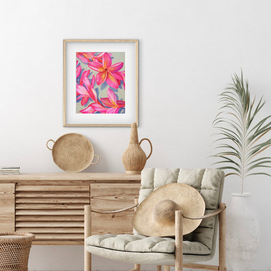 "Share Aloha" Matted Print