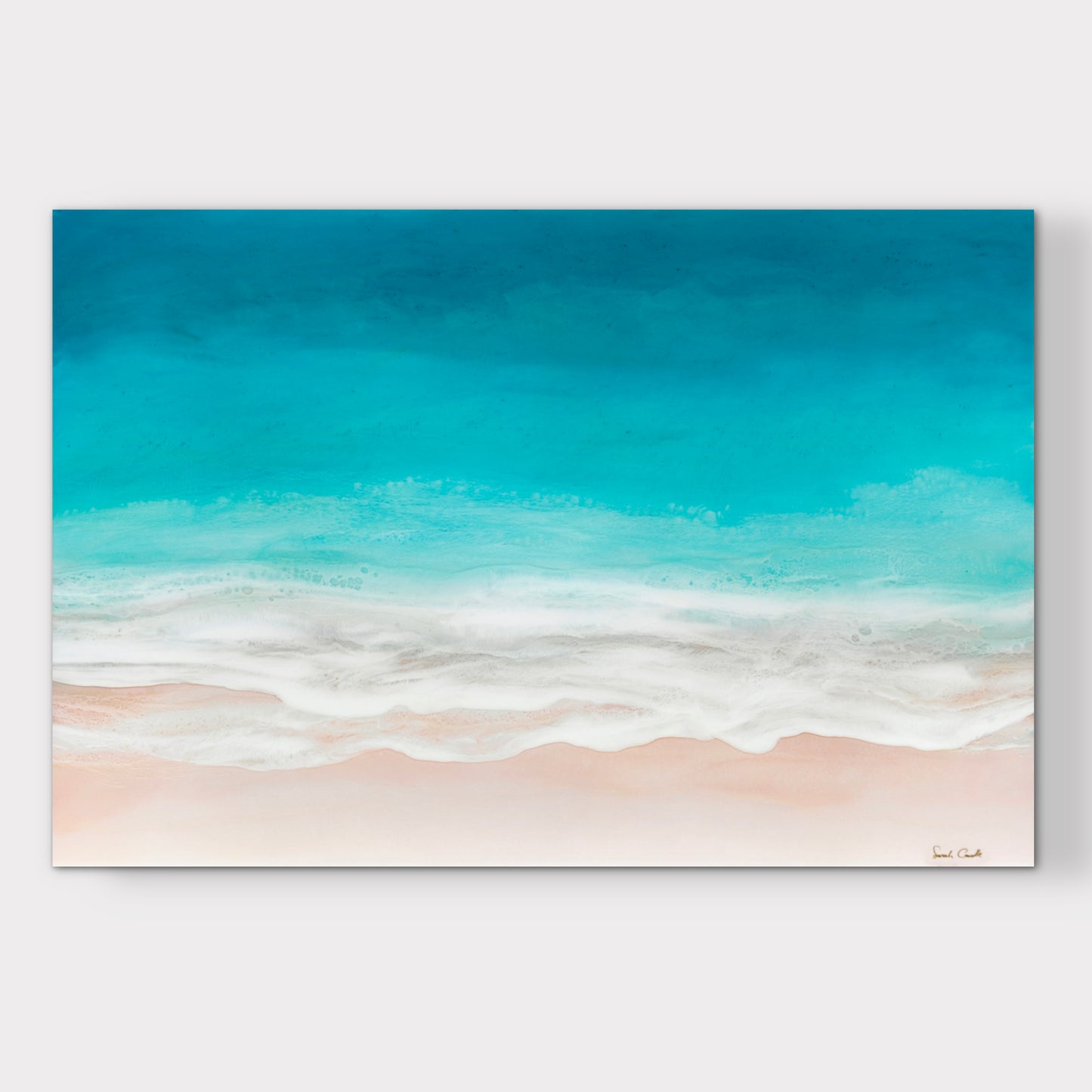 "Waves of Happiness" Acrylic Print