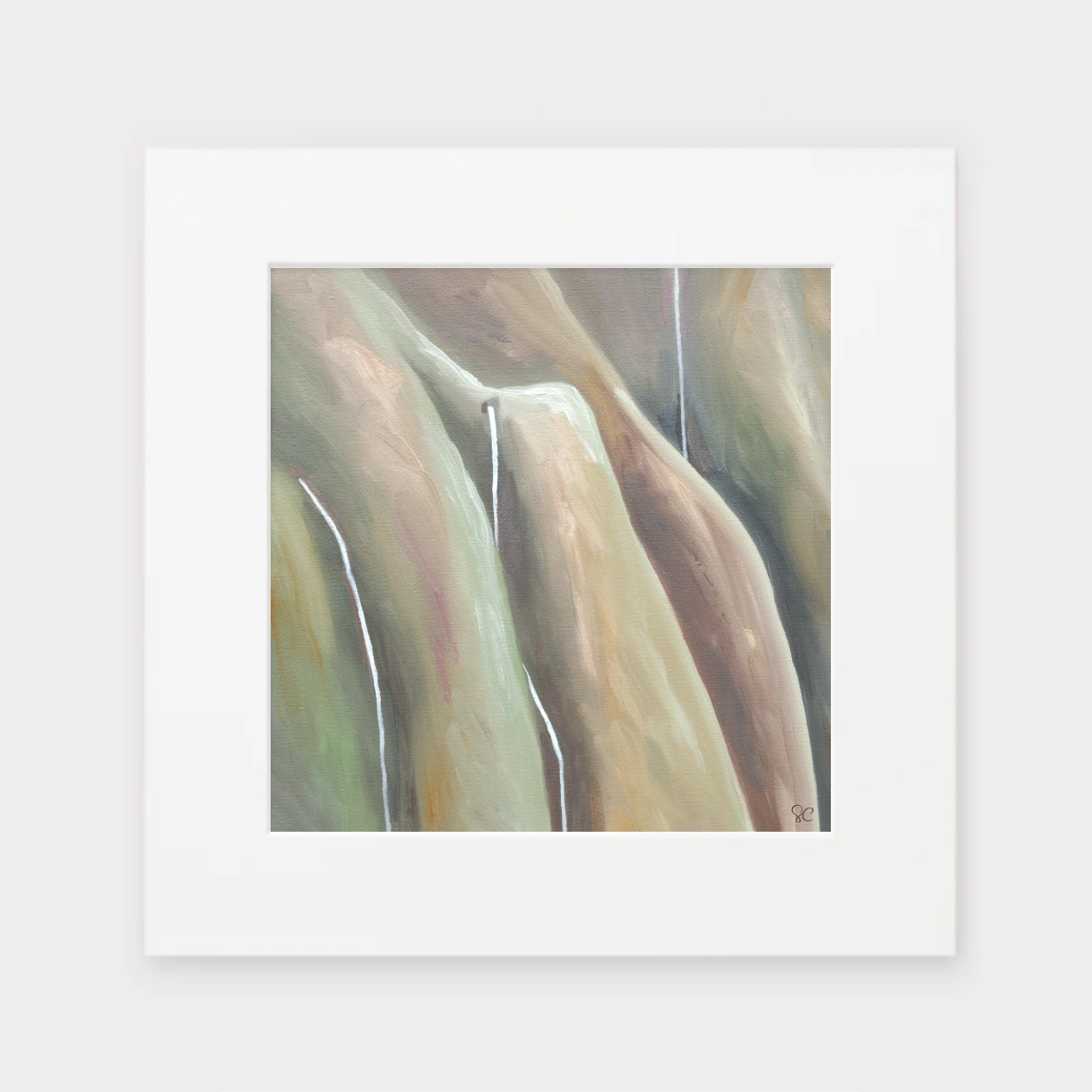 "Confident" Matted Print