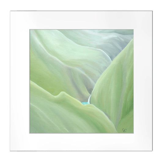 "Follow the Flow" Matted Print
