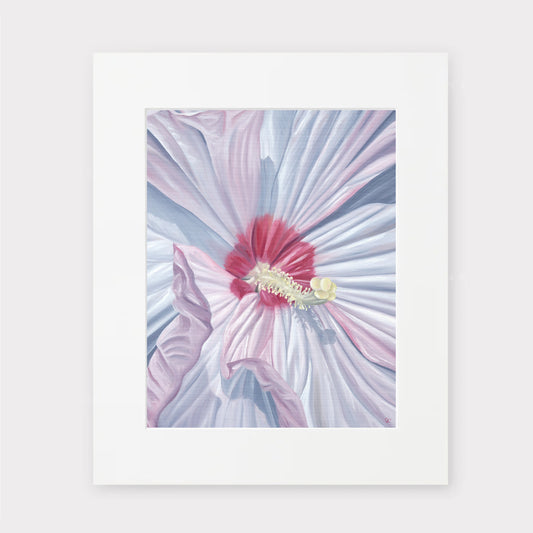 "Hibiskiss" Matted Print