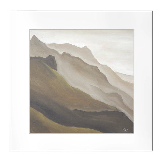 "Moving On" Matted Print