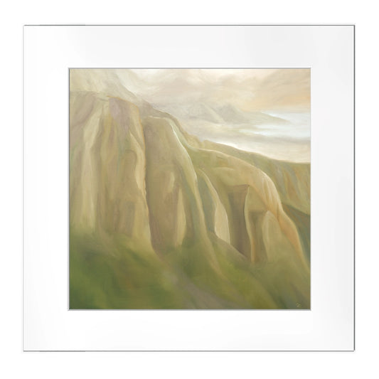 "Pali Highway" Matted Print