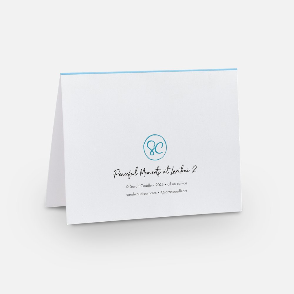 Greeting Card Set of 5: Live Aloha