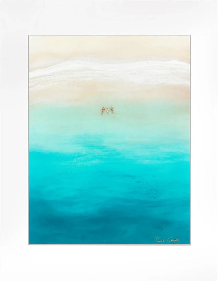 "Three for the Sea" Matted Print