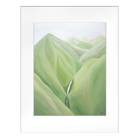 "Tranquility" Matted Print